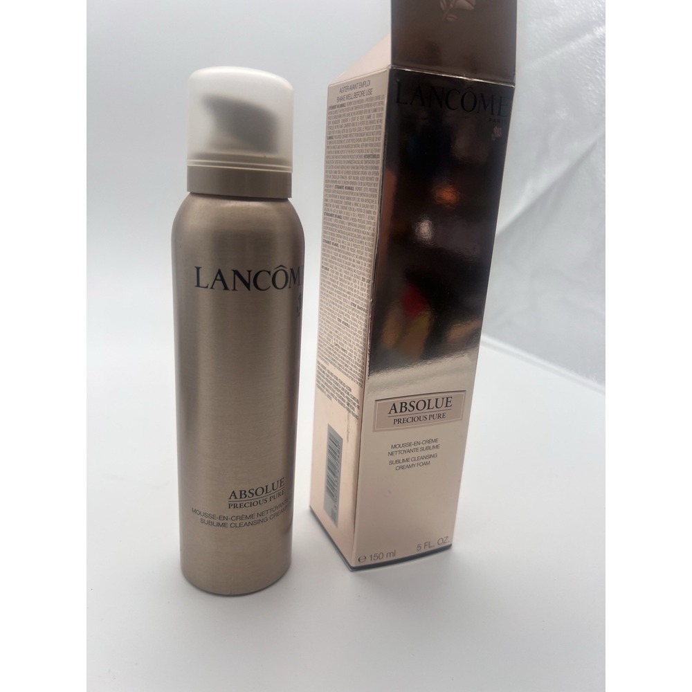 Lancôme Absolue Precious Pure Sublime Cleansing Creamy Foam – 5 oz / 150 ml– New